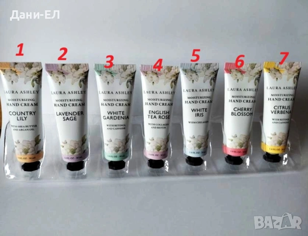 LAURA ASHLEY Крем за ръце – различни видове 30 ml