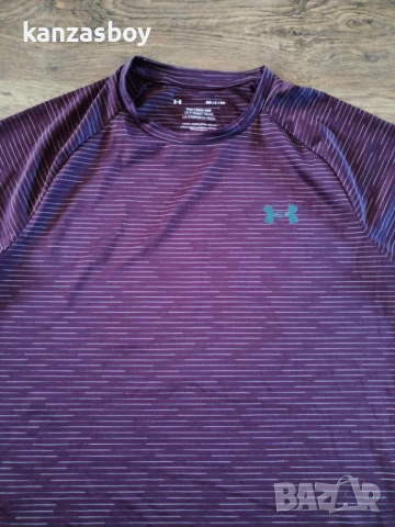Under Armour - страхотна мъжка тениска S/M КАТО НОВА , снимка 2 - Тениски - 50591131