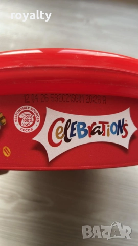 Бонбони Celebrations 500 гр., снимка 2 - Други стоки за дома - 52687370