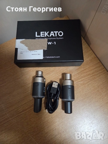 Безжична микрофонна система Lekato MW-1