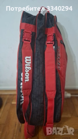 Сак за тенис, термобег Wilson, снимка 2 - Тенис - 53297882