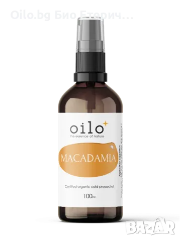 Oilo БИО Етерични масла - Макадамия Oilo Bio Macadamia Oil 100 мл