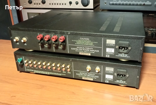 Musical Fidelity Elektra E10, E20 & E30, снимка 12 - Ресийвъри, усилватели, смесителни пултове - 47816031
