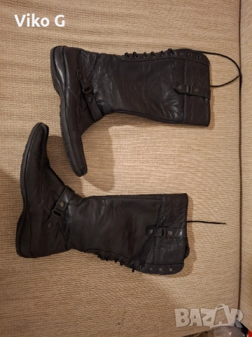 Дишащи Дамски ботуши GEOX номер 39, снимка 2 - Маратонки - 52014545