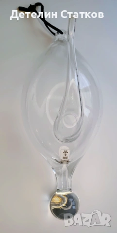 Ретро стъклен барометър- ръчна изработка