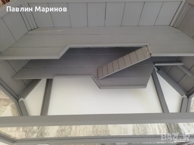 Клетка Кафез Къща Дом PawHut за Хамстери Джербили Мишки Малки Животни Гризачи Домашни Любимци 3 Нива, снимка 11 - Хамстери - 53841413