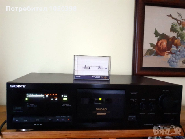 Дек SONY TC-K611S/K707ES -три глави и три мотора с Долби S-Японски отличен, снимка 2 - Декове - 53667475