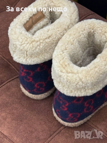 Gucci Дамски Боти От Естествен Косъм Код SK335, снимка 2 - Дамски боти - 52599602