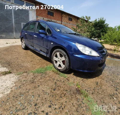 Пежо 307 2.0 HDI 107 кс на части, снимка 2 - Автомобили и джипове - 46850075