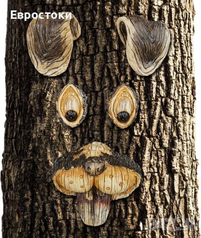 Tree Face Rabbit 5 части Tree Trunk Декоративна украса , снимка 6 - Други - 46146241