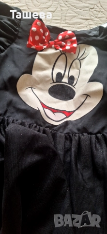 Детска рокля Мини маус h&m, снимка 2 - Детски рокли и поли - 52195297