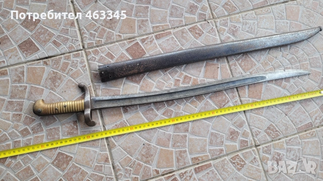 Щик, нож, байонет, снимка 4 - Антикварни и старинни предмети - 53477445