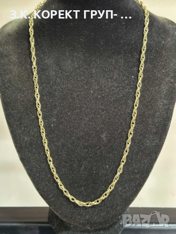 Златен синджир 14к, 9,92гр, снимка 3 - Колиета, медальони, синджири - 53860493