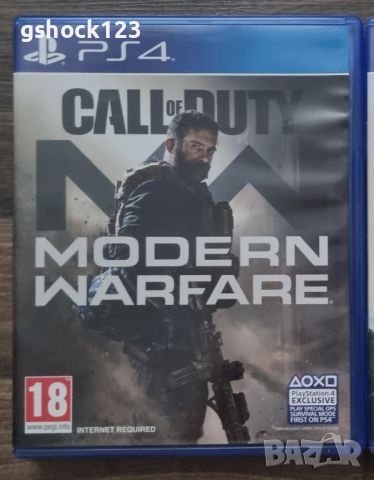 PS4 PS5 Call of Duty Modern Warfare 2019, снимка 1