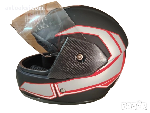 Каска за Мотор М/Л/ХЛ размер два цвята, снимка 5 - Аксесоари и консумативи - 51719901