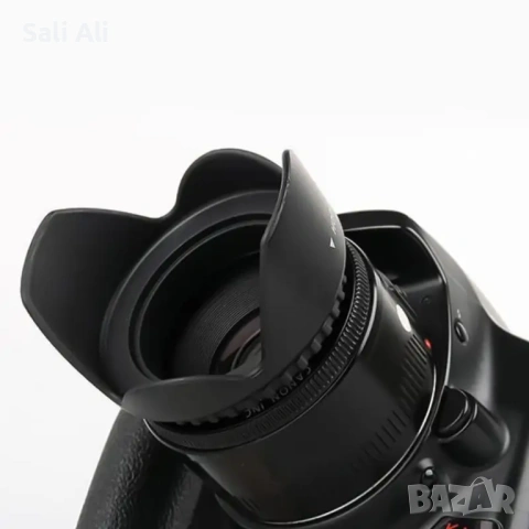 Y4QF Lens Hood 49mm сенник за обектив за намаляване на отблясъци, снимка 3 - Обективи и филтри - 53262960