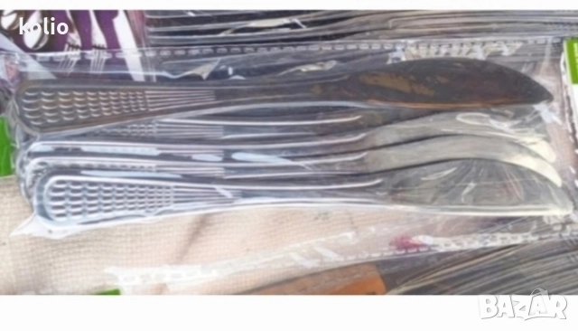 Лъжици Вилици и Ножове от неръждавейка тип перла чисто нови за повече информация тук или на телефон, снимка 3 - Прибори за хранене, готвене и сервиране - 47648737