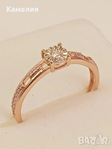 Руско злато , снимка 2 - Пръстени - 53561214