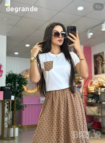 НАМАЛЕН Дамски сет от две части Gucci ВИДЕО НА МОДЕЛА