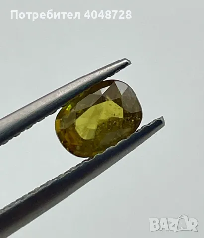 Естествен жълт Сфен 1.07ct. - Русия, снимка 4 - Други - 47310709