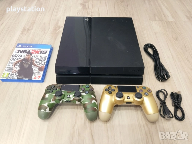 Playstation 4 с два нови контролера, снимка 3 - PlayStation конзоли - 52824460