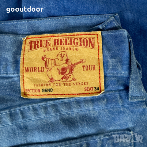 Мъжки дънки True Religion vintage Geno Denim Jeans, снимка 5 - Дънки - 44991721