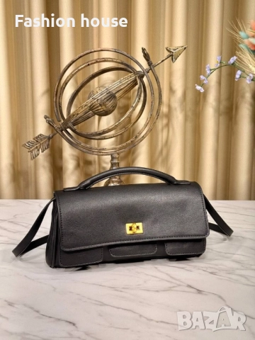 Balenciaga дамска чанта,екрю,черно,бордо