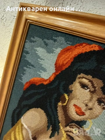 гоблен циганката, снимка 3 - Гоблени - 52710062