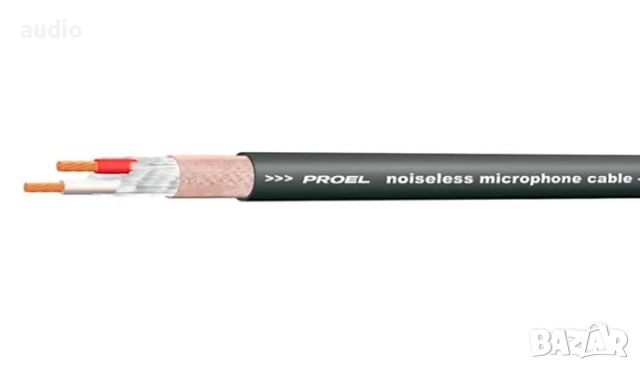 Микрофонен кабел 2 x 0.24mm2 Proel HPC250 Oxygen Free Copper, снимка 1 - Други - 46623126