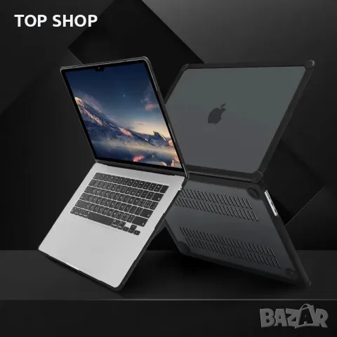 MOSISO калъф за MacBook Air 15-инчов 2024 2023 M3 A3114 M2 A2941 Touch ID, снимка 8 - Лаптоп аксесоари - 49522881