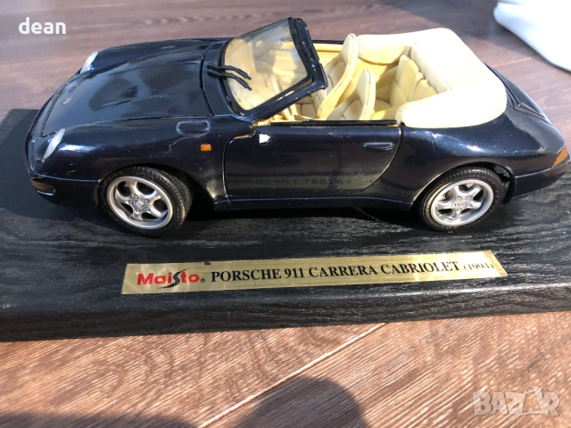 Колекционерско Porsche 911 Carrera Cabriolet