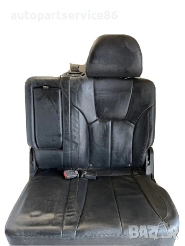 Седалка задна двойна кожа черна за Ssangyong Rexton 2.0 E-XDI (2014)