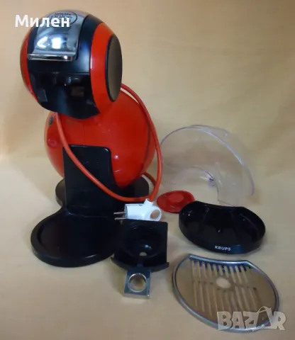 Кафемашина с гаранция 1 година NESCAFÉ® Dolce Gusto Krups Melody.Red, снимка 1 - Кафемашини - 49337956