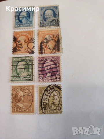 Винтидж ПОЩЕНСКИ марки САЩ , снимка 4 - Филателия - 53085434