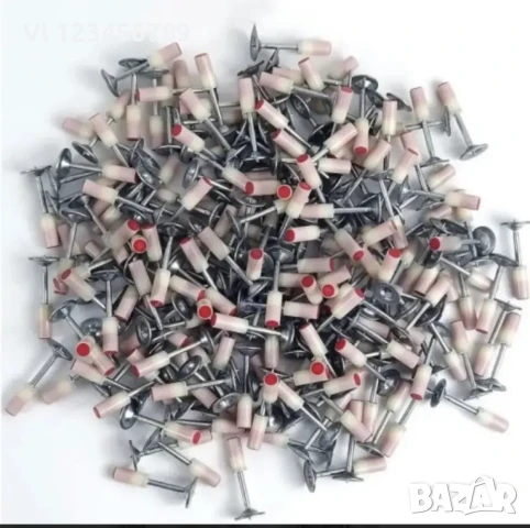 Пирони 4.1 см. x 7.3мм. за ръчен пистолет за пирони- Такер 200 бр., снимка 2 - Други инструменти - 50719016
