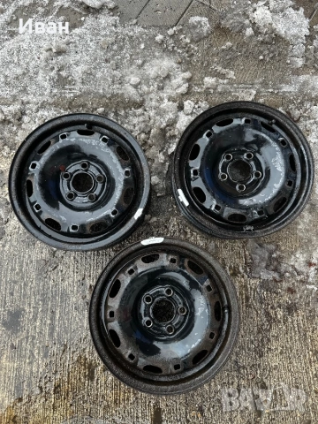 3БР железни джанти 5х100