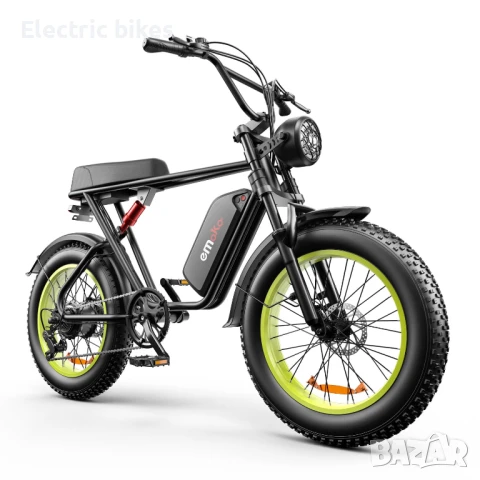 Електрически велосипед Emoko C91 – 1000W, 48V 20Ah, 20″ Fat Tyre, снимка 4 - Велосипеди - 51426928