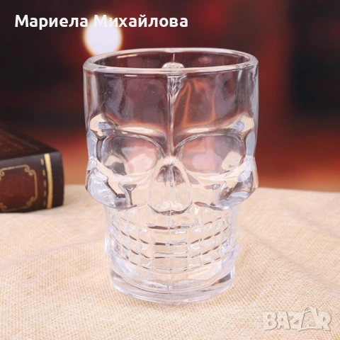 Уникална стъклена халба - 2бр. ПРОМОЦИЯ, снимка 6 - Чаши - 53192261