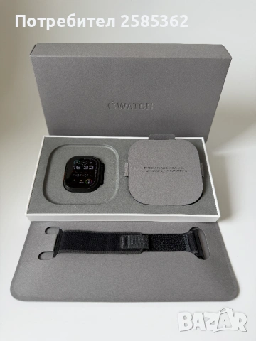 Apple Watch Ultra 2 Black |100% Батерия| Перфектно състояние