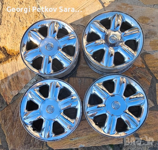 Оригинални хромирани джанти Mopar 16" за Chrysler PT Cruiser – Made in USA, снимка 2 - Гуми и джанти - 53658936