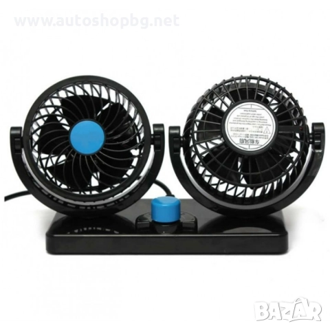 Вентилатор за автомобили 5.5 инча - двоен 24V, снимка 4 - Аксесоари и консумативи - 51636039