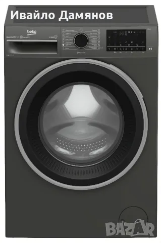 НОВА!!! Пералня BEKO B5WFU 58415 M/ GREY 8.0 kg, 1400 об/min, ИНВЕРТОРЕН МОТОР, снимка 1 - Перални - 48226642