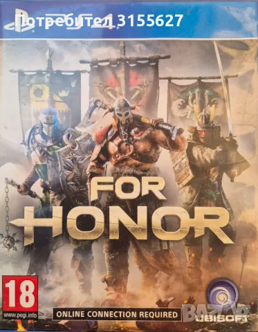 Игра за PS4 FOR HONOR, снимка 1 - Игри за PlayStation - 48727636