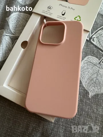 Чисто нов Калъф за iPhone 15 Pro  Greenland Pink Sand, снимка 4 - Калъфи, кейсове - 47144041