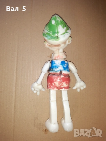 Стара соц играчка , кукла - ПИНОКИО , БУРАТИНО, снимка 2 - Антикварни и старинни предмети - 53665468