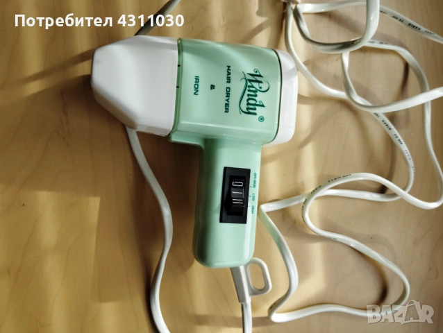 Мини ютия-сешоар 2 в 1 за път и туризъм, снимка 9 - Сешоари - 54206155