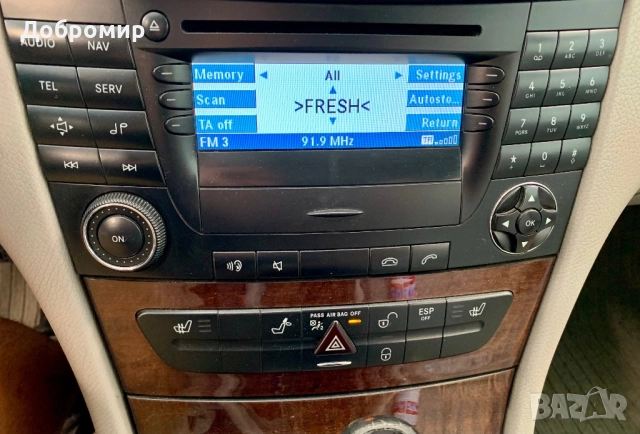 Навигация за Mercedes W211