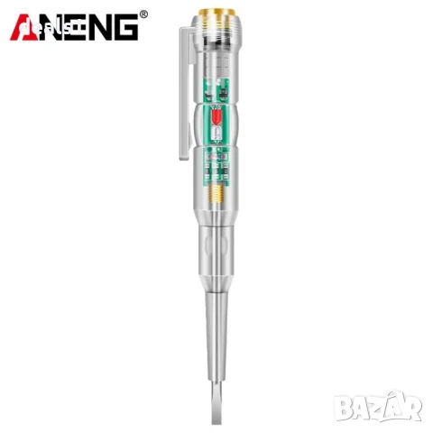 ANENG B12 24-250V Фазомер отвертка Червена и зелена LED светлина Смарт чип