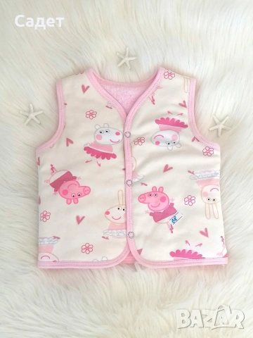бебешко елече по поръчка, снимка 7 - Жилетки и елечета за бебе - 53787120