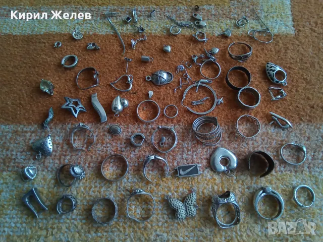 100 грама сребърни накити за поправка за реставрация за части или материал 50649, снимка 4 - Колиета, медальони, синджири - 50241758